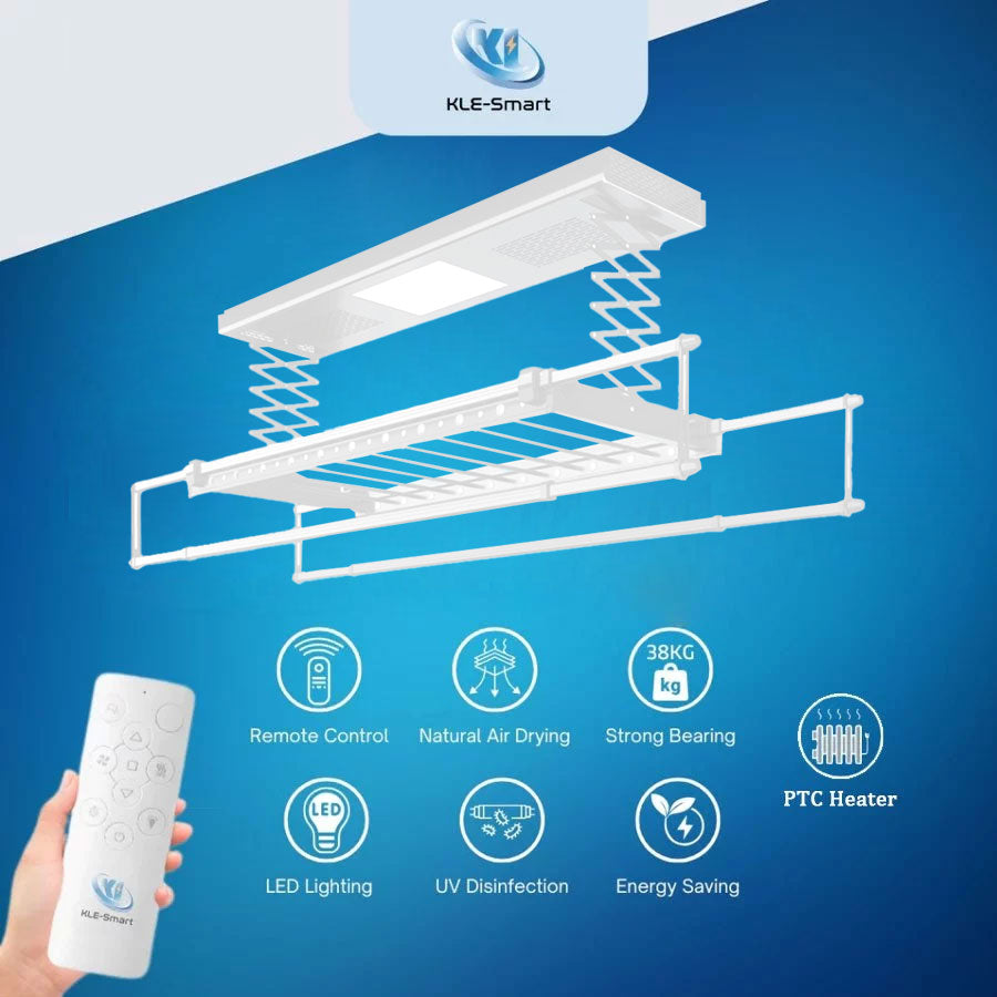Basic 8803 Automated Laundry Rack dryer 【Local Ready Stock + FREE INSTALLATION】