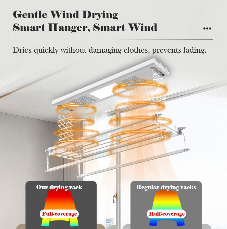 Upgrade 8803 Automated Laundry Rack dryer 【Local Ready Stock + FREE INSTALLATION】