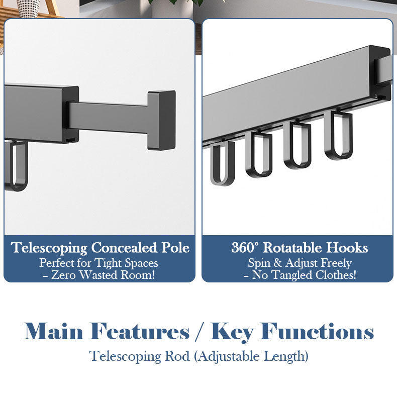 3-Folding Clothes Drying Rack