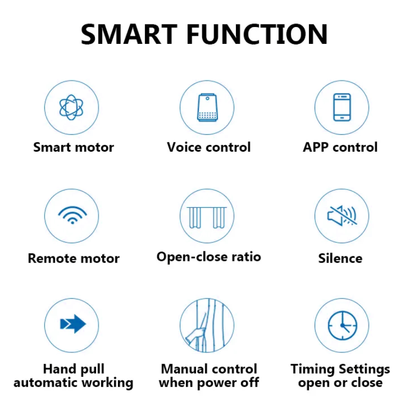 Smart Function Curtain Track