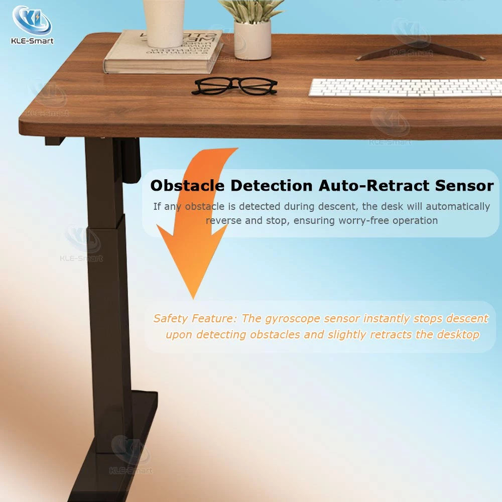 Adjustable Electric Table Standing Desk Gaming Table Computer Table Electric Lifting Table SG 【Local Ready Stock】