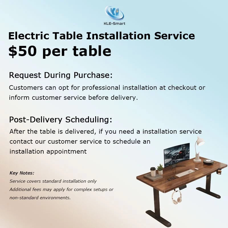 Adjustable Electric Table Standing Desk Gaming Table Computer Table Electric Lifting Table SG 【Local Ready Stock】